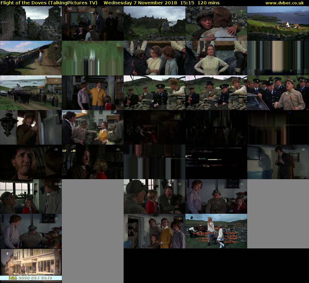 Flight of the Doves (TalkingPictures TV) Wednesday 7 November 2018 15:15 - 17:15