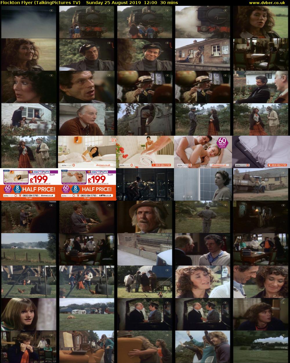 Flockton Flyer (TalkingPictures TV) Sunday 25 August 2019 12:00 - 12:30