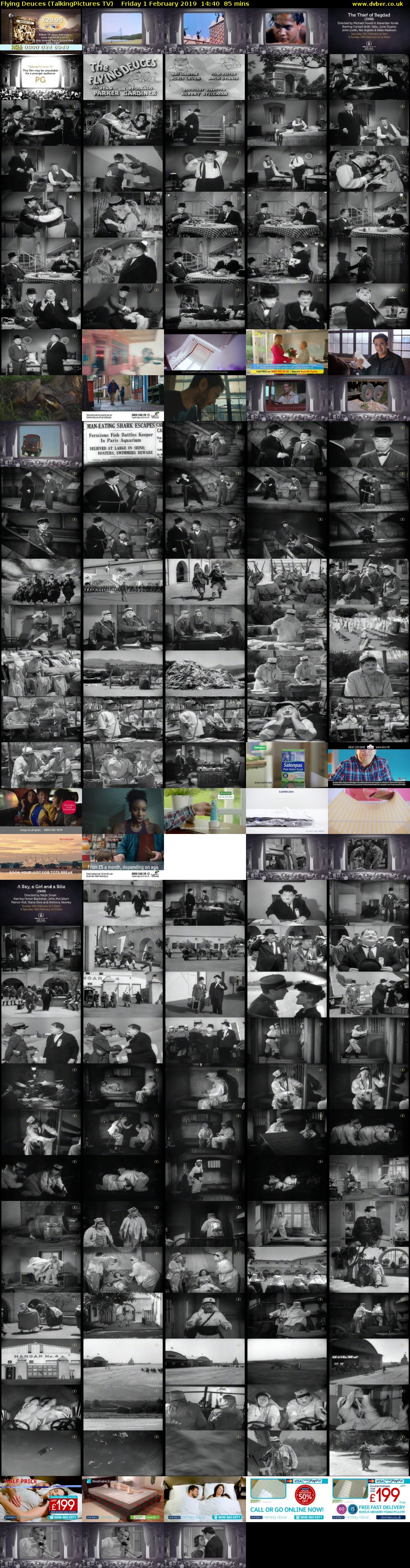 Flying Deuces (TalkingPictures TV) Friday 1 February 2019 14:40 - 16:05