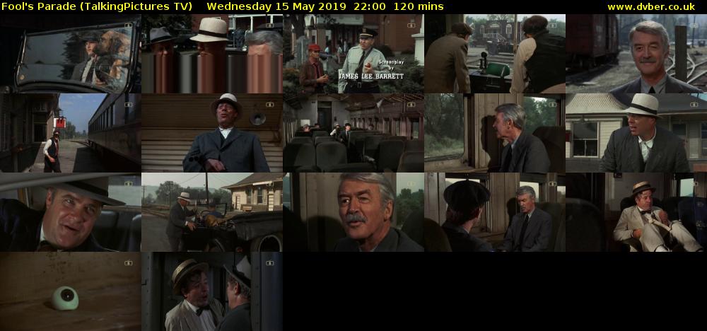 Fool's Parade (TalkingPictures TV) Wednesday 15 May 2019 22:00 - 00:00