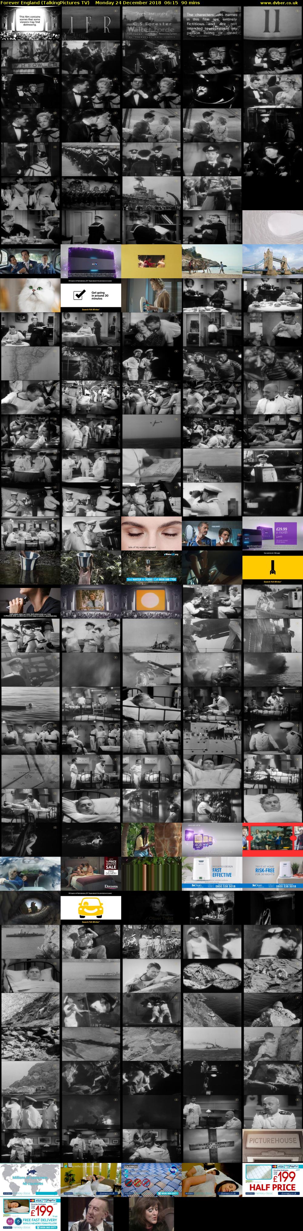 Forever England (TalkingPictures TV) Monday 24 December 2018 06:15 - 07:45