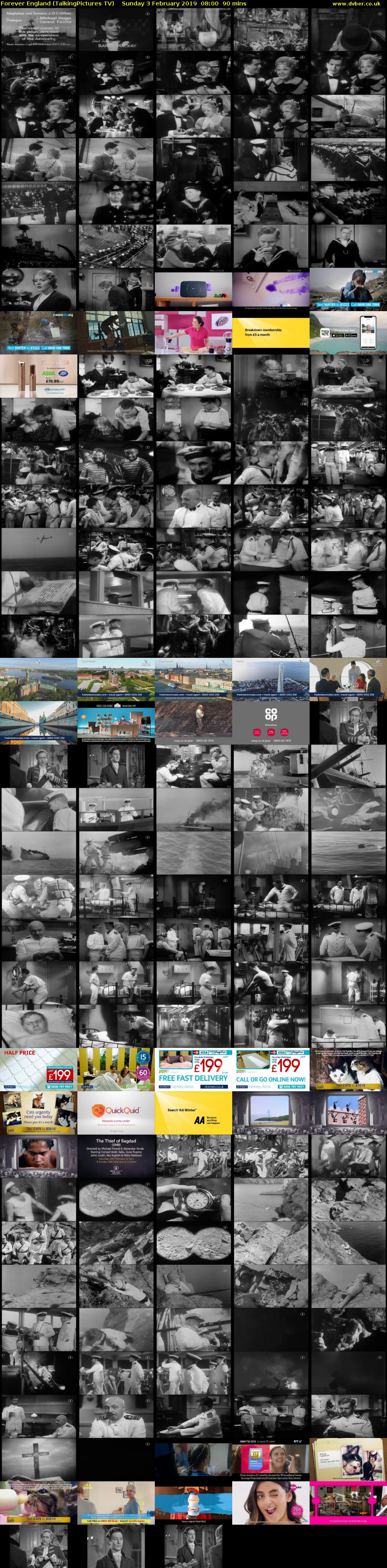 Forever England (TalkingPictures TV) Sunday 3 February 2019 08:00 - 09:30