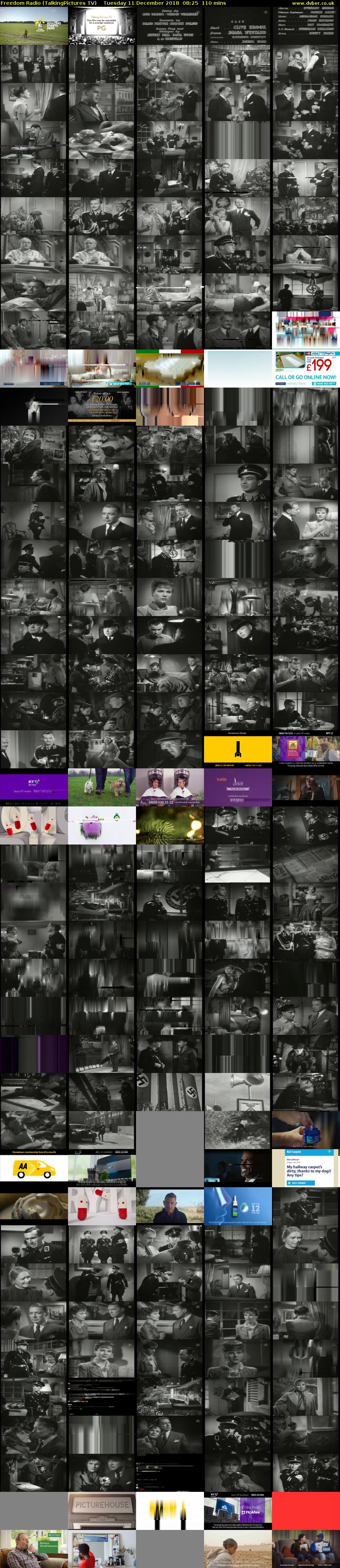 Freedom Radio (TalkingPictures TV) Tuesday 11 December 2018 08:25 - 10:15