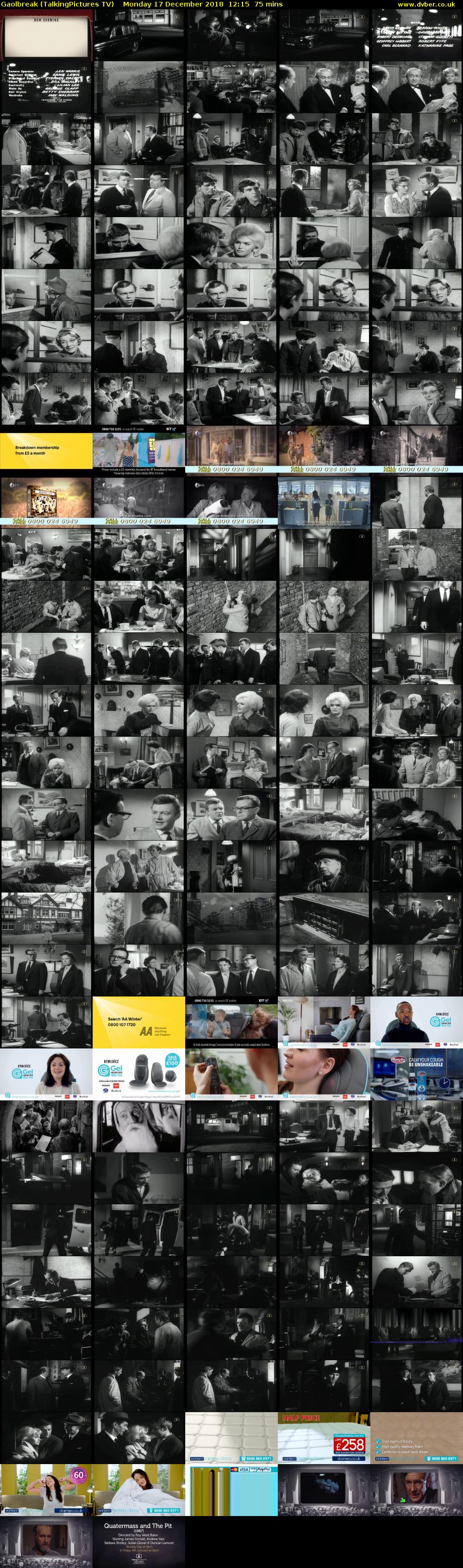 Gaolbreak (TalkingPictures TV) Monday 17 December 2018 12:15 - 13:30