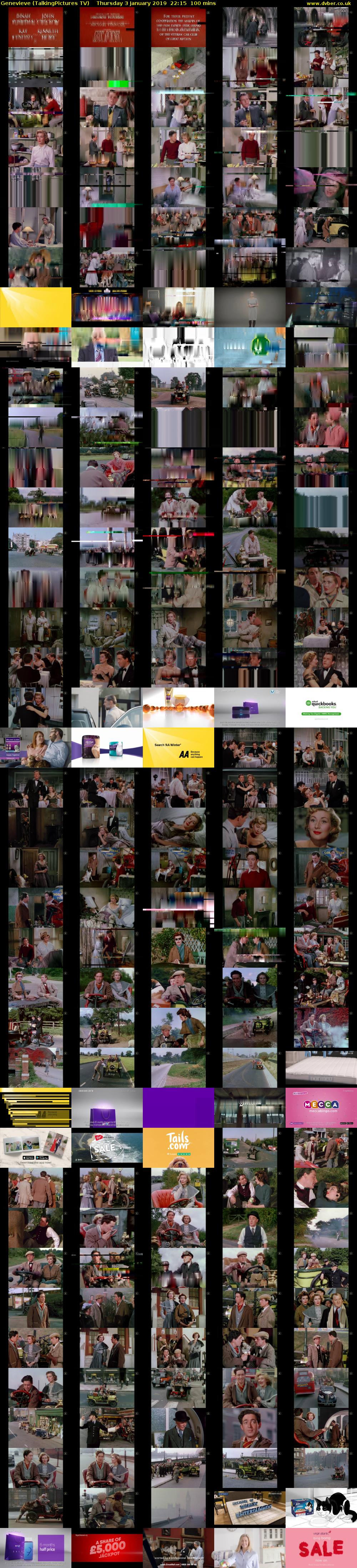 Genevieve (TalkingPictures TV) Thursday 3 January 2019 22:15 - 23:55