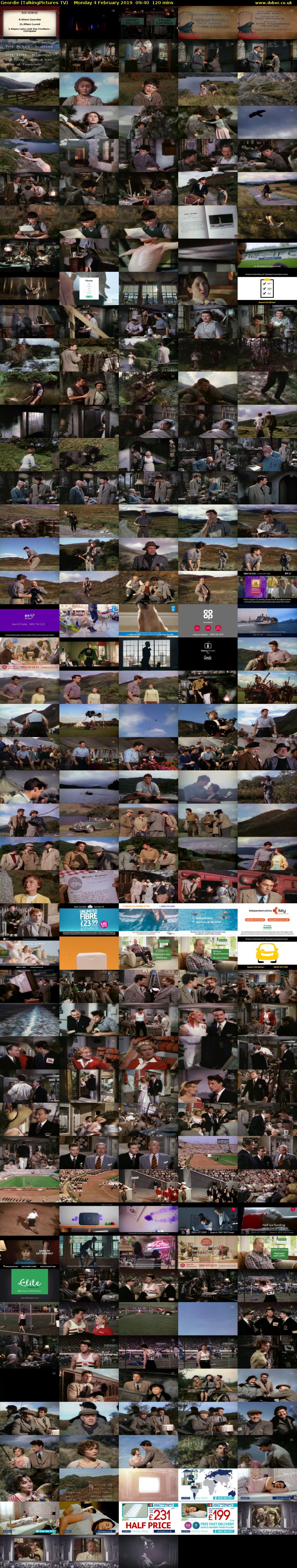 Geordie (TalkingPictures TV) Monday 4 February 2019 09:40 - 11:40