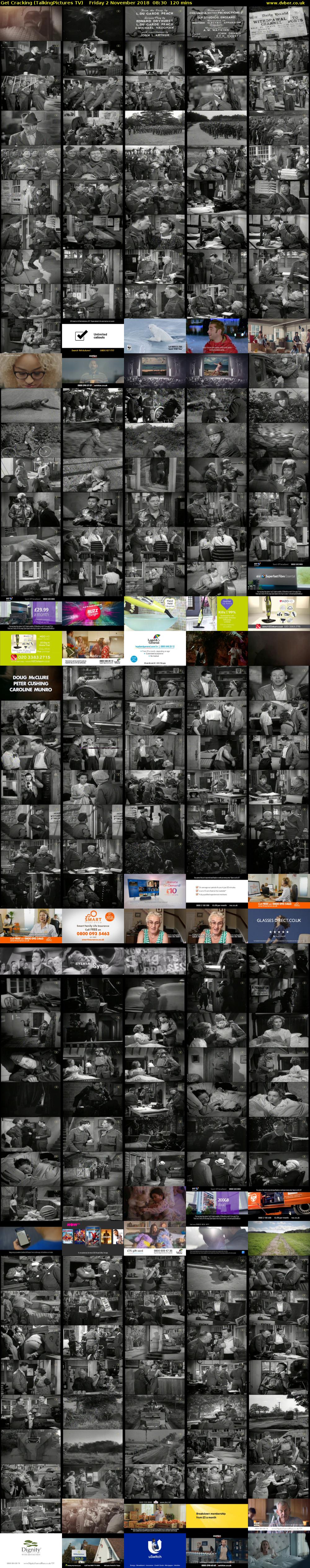 Get Cracking (TalkingPictures TV) Friday 2 November 2018 08:30 - 10:30