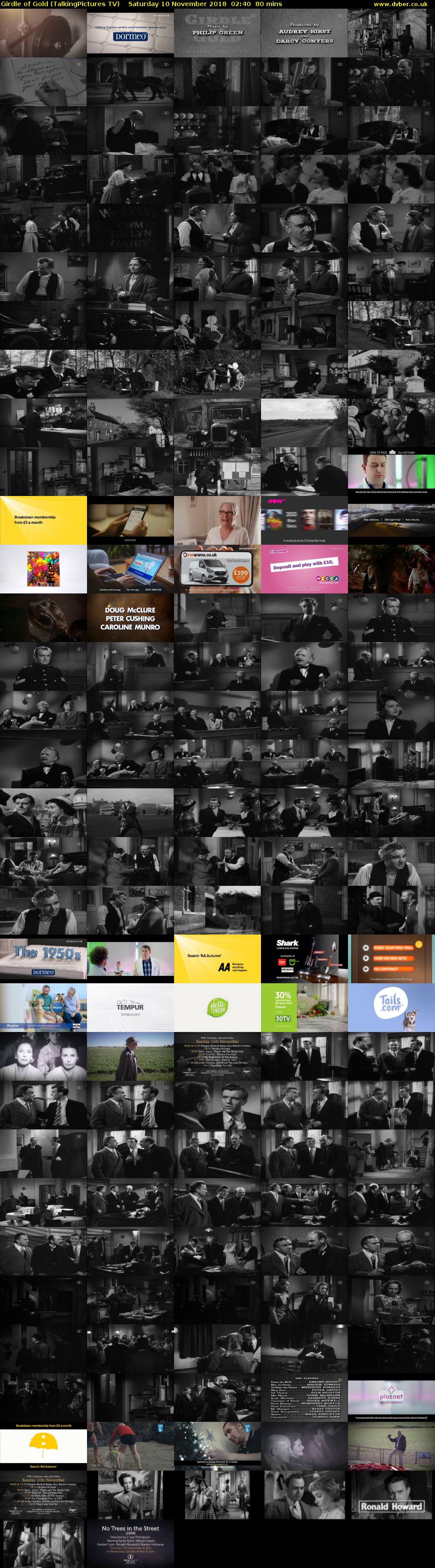 Girdle of Gold (TalkingPictures TV) Saturday 10 November 2018 02:40 - 04:00