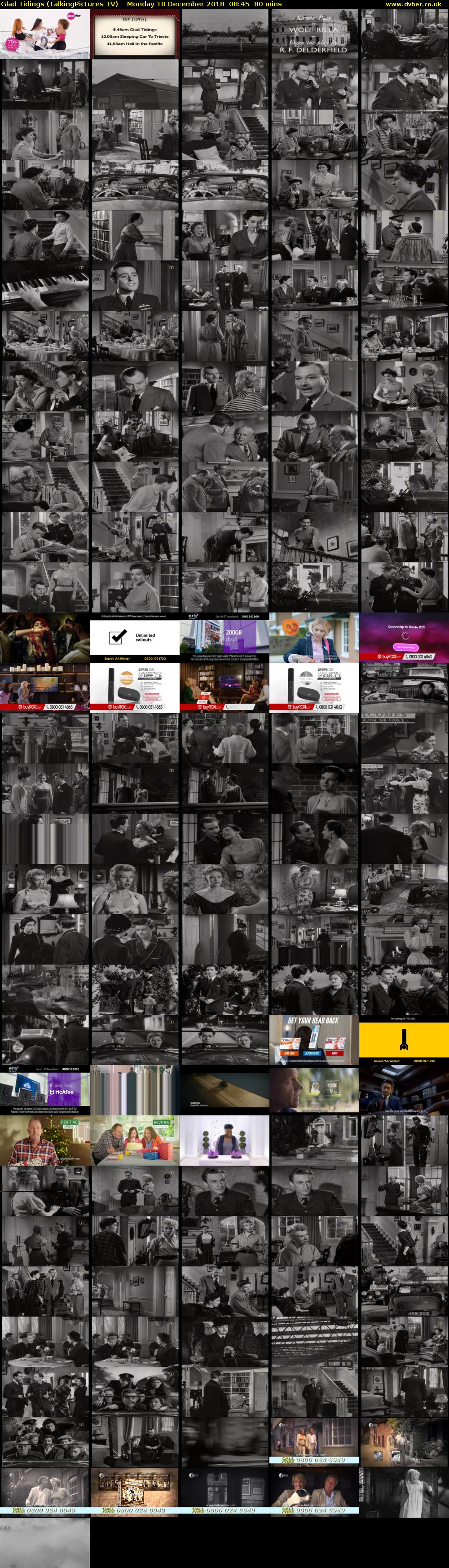 Glad Tidings (TalkingPictures TV) Monday 10 December 2018 08:45 - 10:05