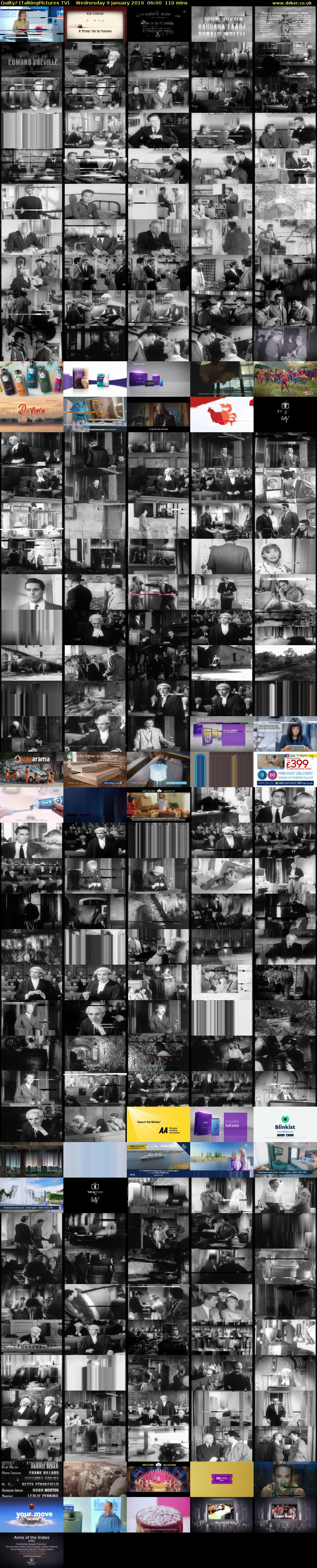 Guilty? (TalkingPictures TV) Wednesday 9 January 2019 06:00 - 07:50