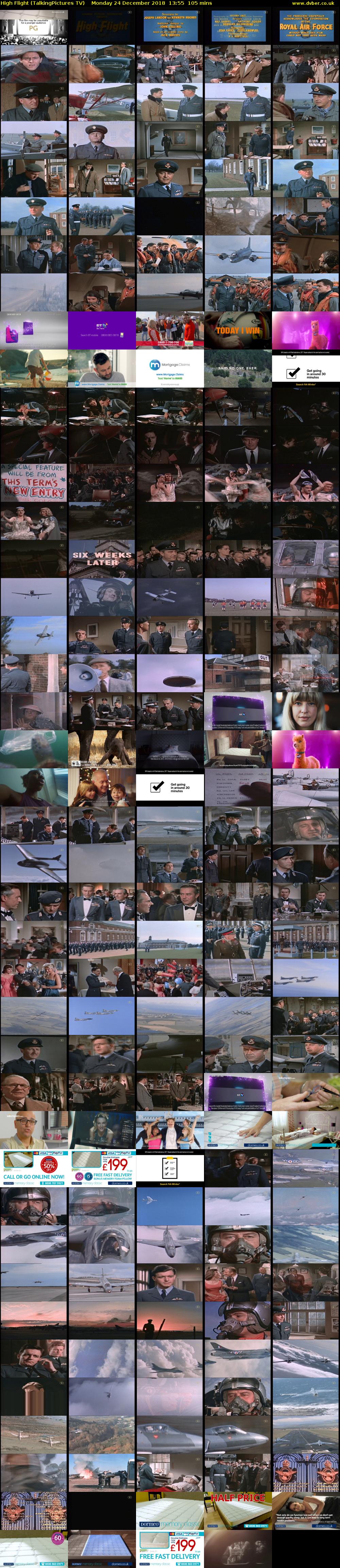 High Flight (TalkingPictures TV) Monday 24 December 2018 13:55 - 15:40