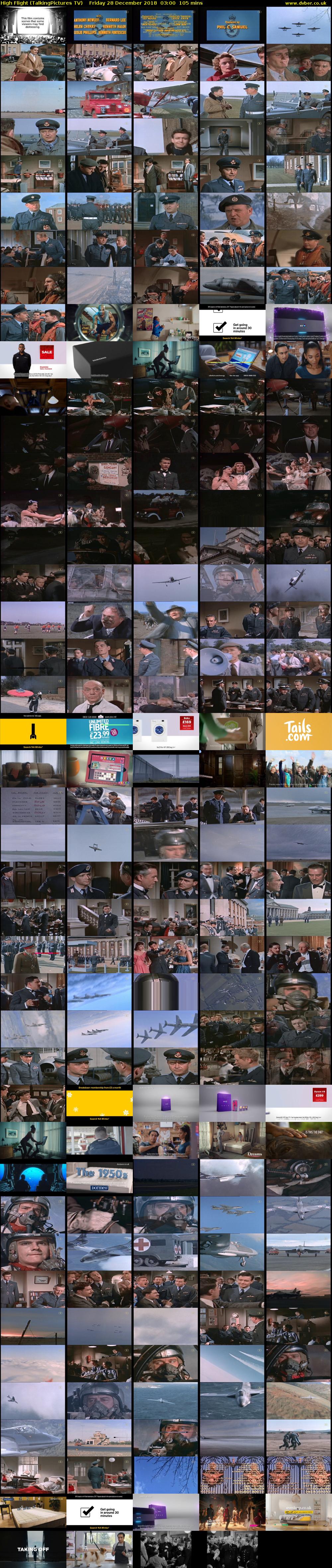 High Flight (TalkingPictures TV) Friday 28 December 2018 03:00 - 04:45