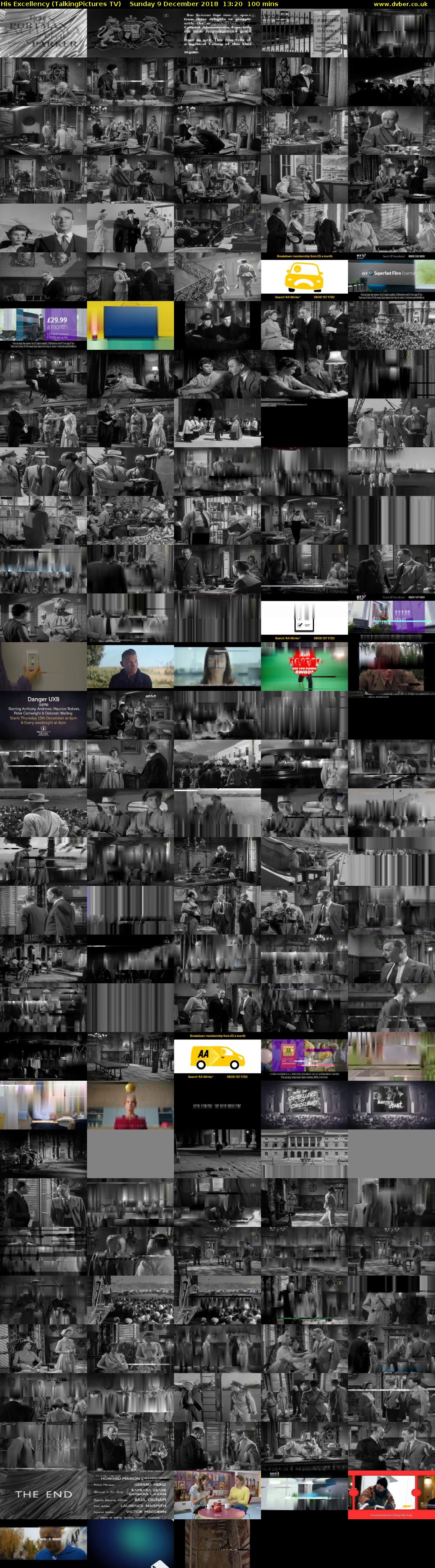 His Excellency (TalkingPictures TV) Sunday 9 December 2018 13:20 - 15:00