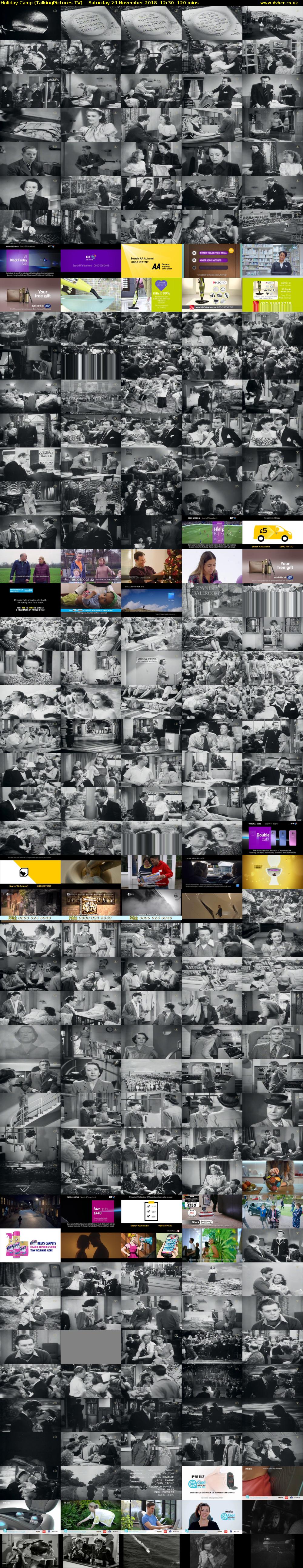 Holiday Camp (TalkingPictures TV) Saturday 24 November 2018 12:30 - 14:30