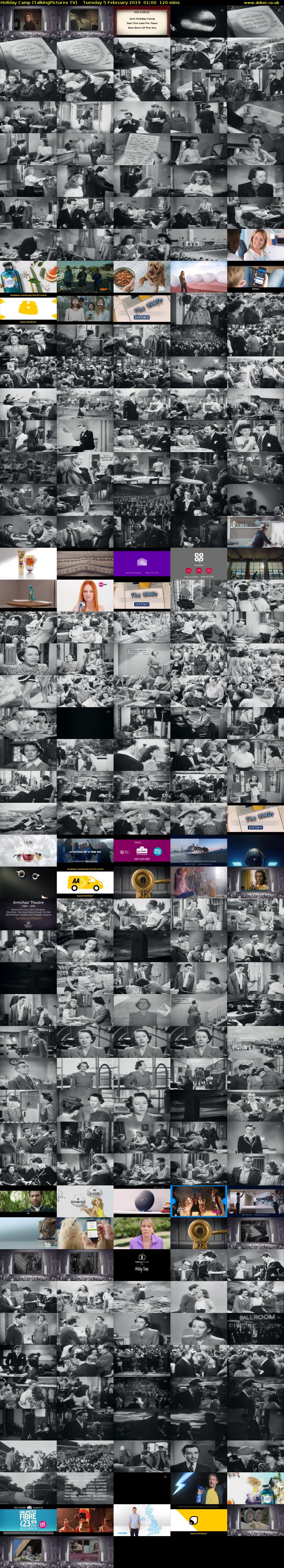 Holiday Camp (TalkingPictures TV) Tuesday 5 February 2019 01:00 - 03:00