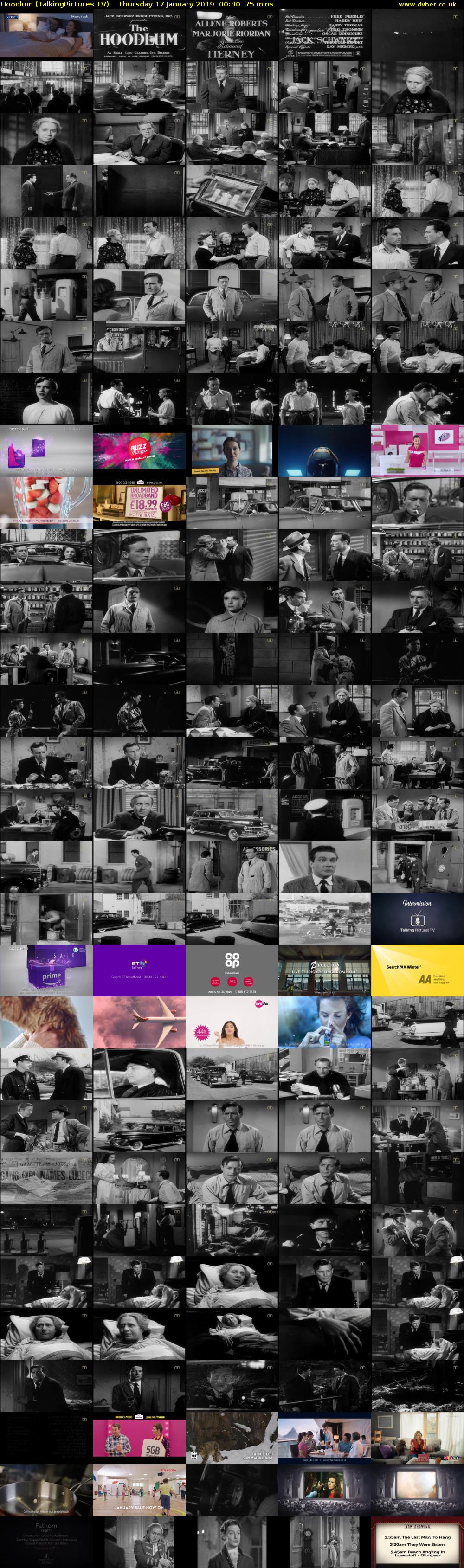 Hoodlum (TalkingPictures TV) Thursday 17 January 2019 00:40 - 01:55