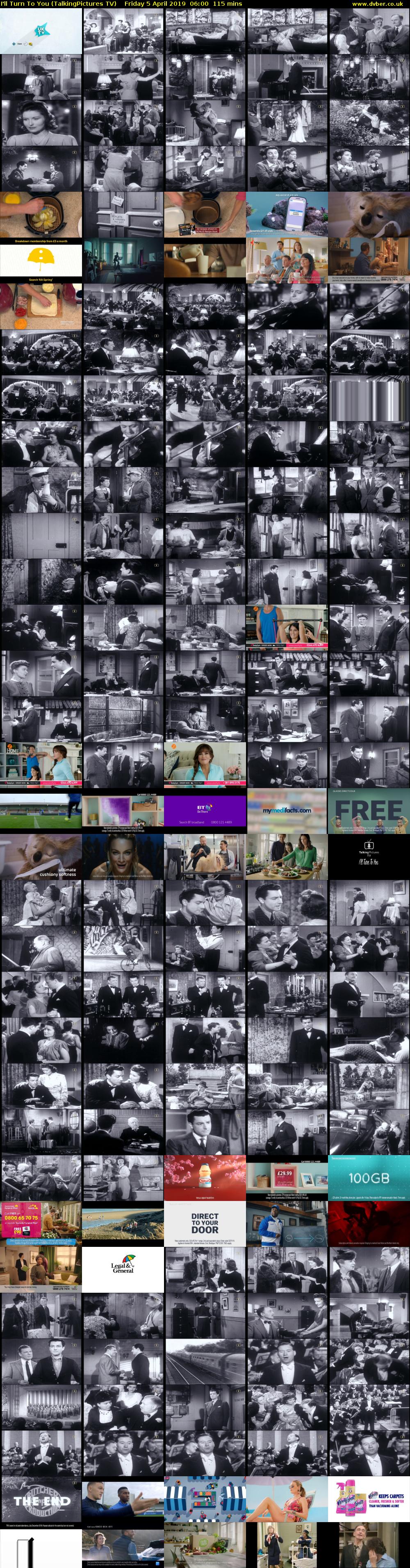 I'll Turn To You (TalkingPictures TV) Friday 5 April 2019 06:00 - 07:55