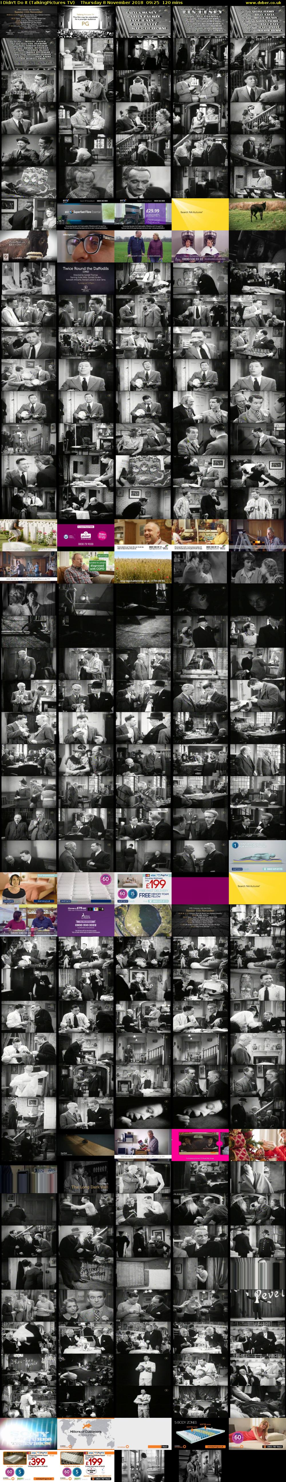 I Didn't Do It (TalkingPictures TV) Thursday 8 November 2018 09:25 - 11:25