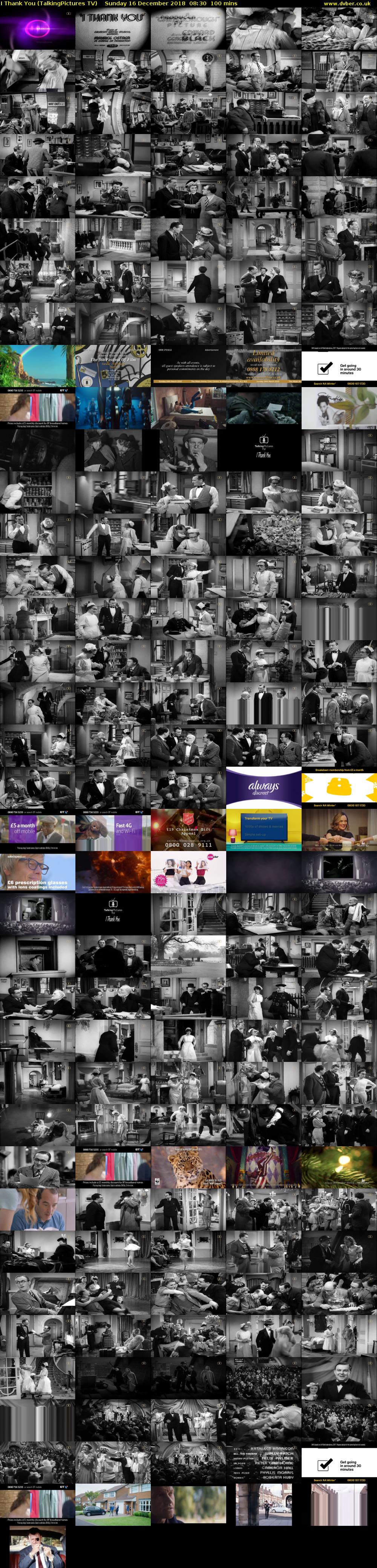 I Thank You (TalkingPictures TV) Sunday 16 December 2018 08:30 - 10:10