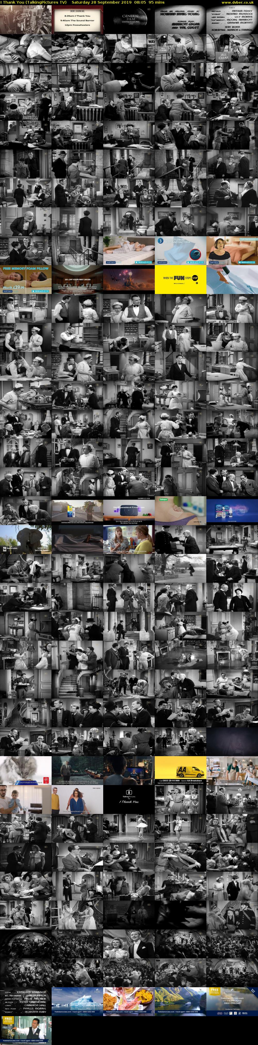 I Thank You (TalkingPictures TV) Saturday 28 September 2019 08:05 - 09:40