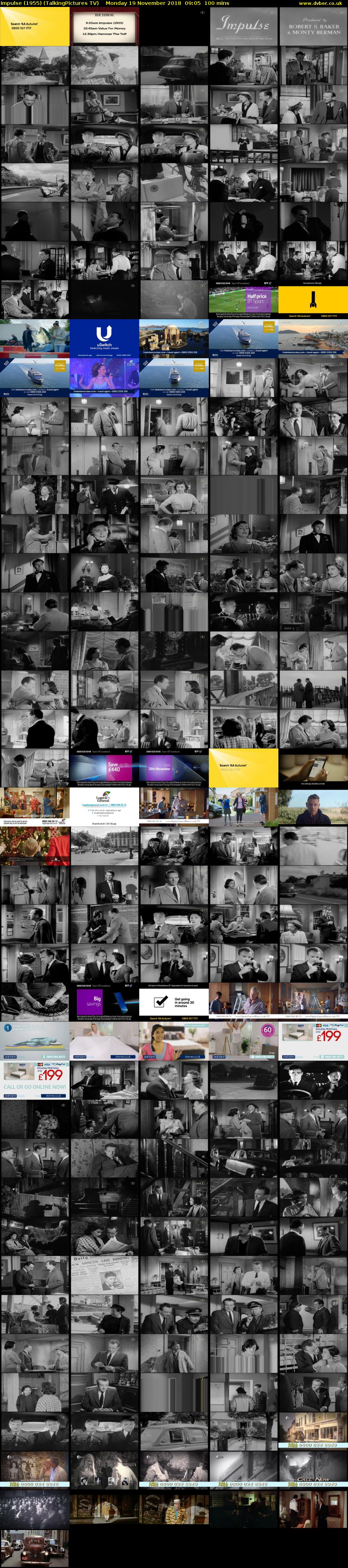 Impulse (1955) (TalkingPictures TV) Monday 19 November 2018 09:05 - 10:45