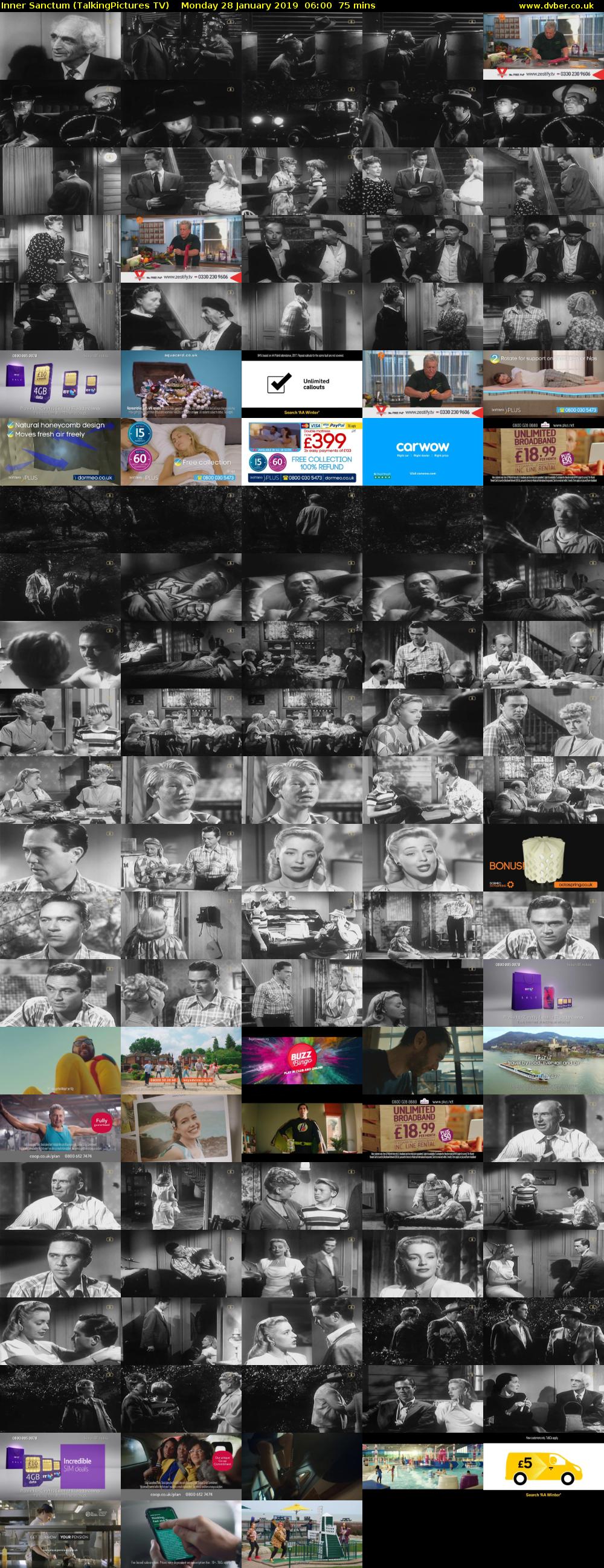 Inner Sanctum (TalkingPictures TV) Monday 28 January 2019 06:00 - 07:15