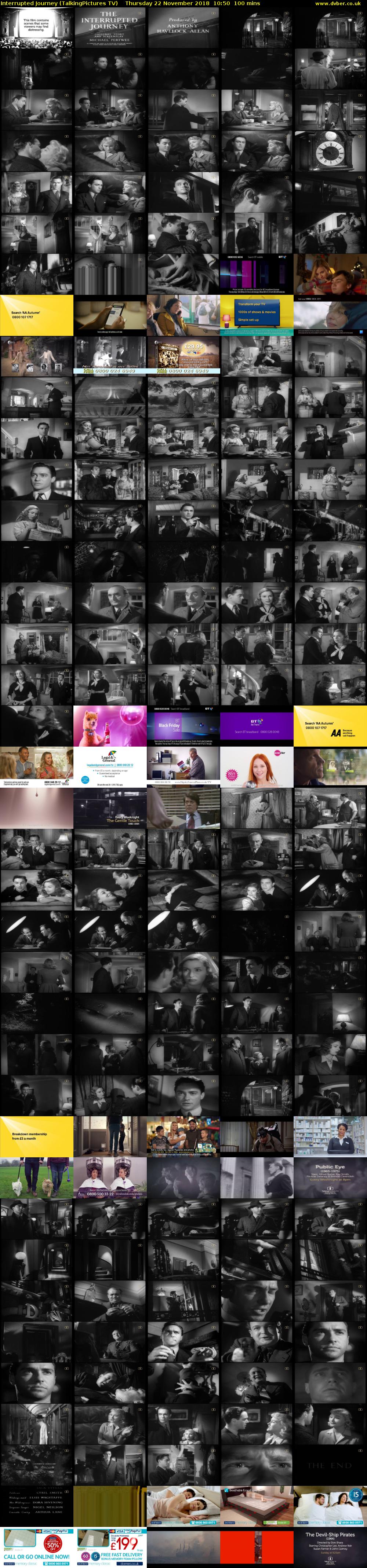 Interrupted Journey (TalkingPictures TV) Thursday 22 November 2018 10:50 - 12:30