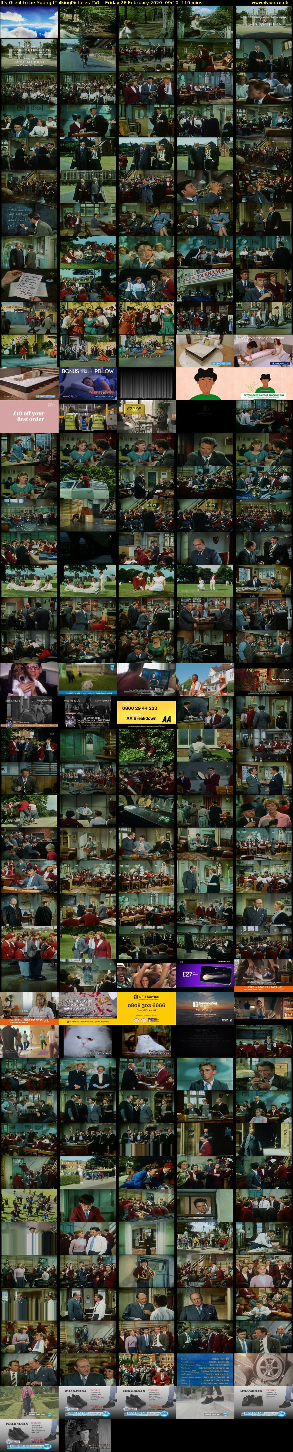 It's Great to be Young (TalkingPictures TV) Friday 28 February 2020 09:10 - 11:00