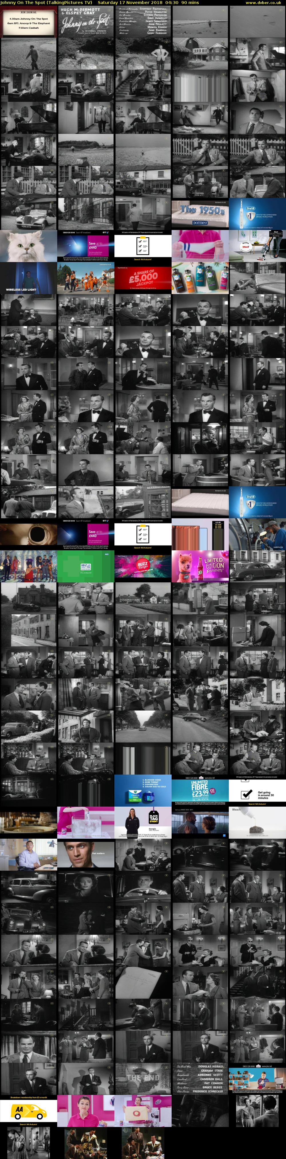 Johnny On The Spot (TalkingPictures TV) Saturday 17 November 2018 04:30 - 06:00