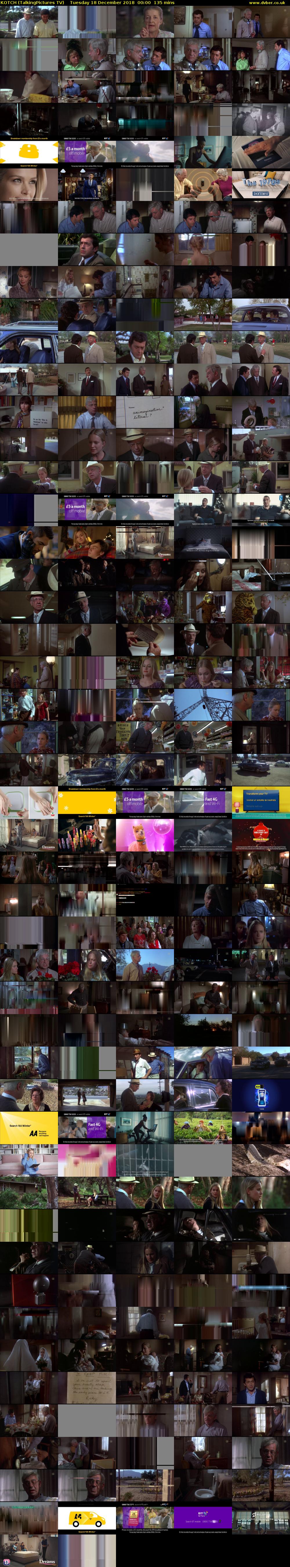 KOTCH (TalkingPictures TV) Tuesday 18 December 2018 00:00 - 02:15