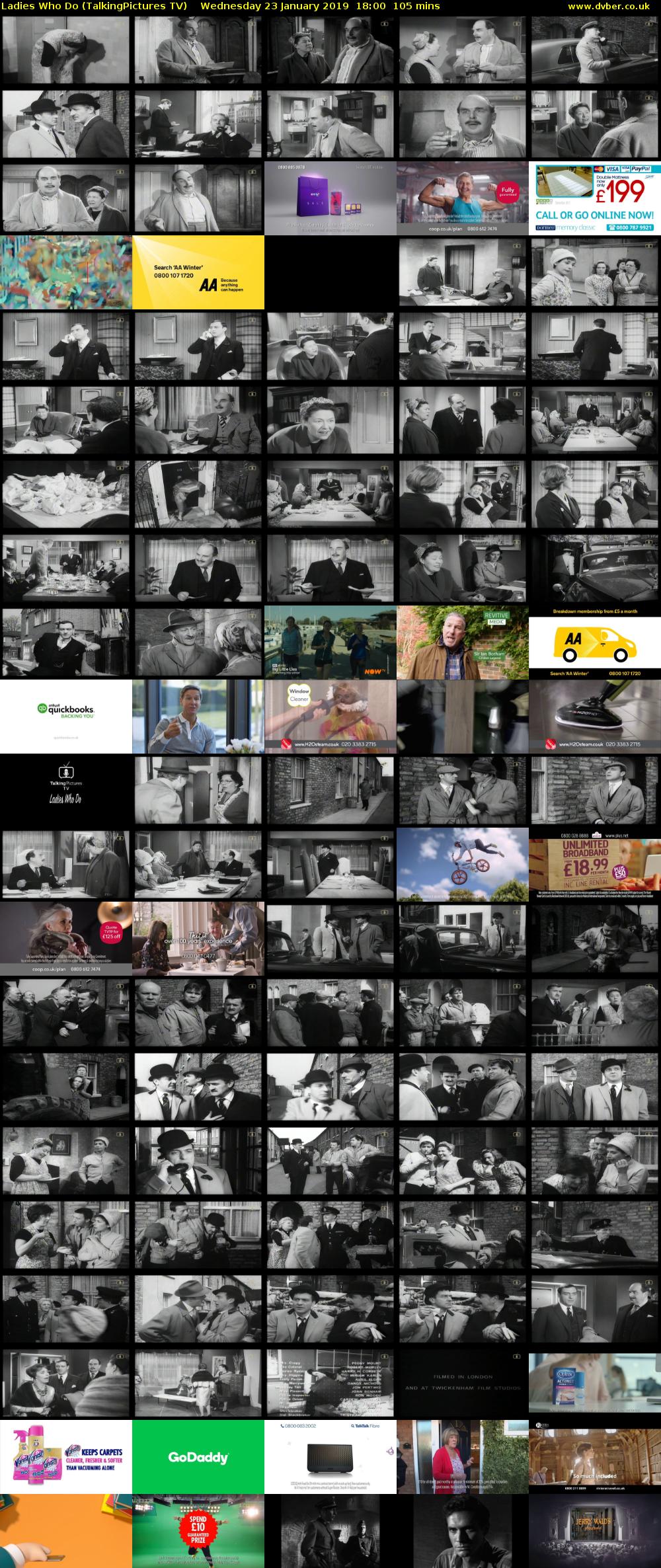 Ladies Who Do (TalkingPictures TV) Wednesday 23 January 2019 18:00 - 19:45