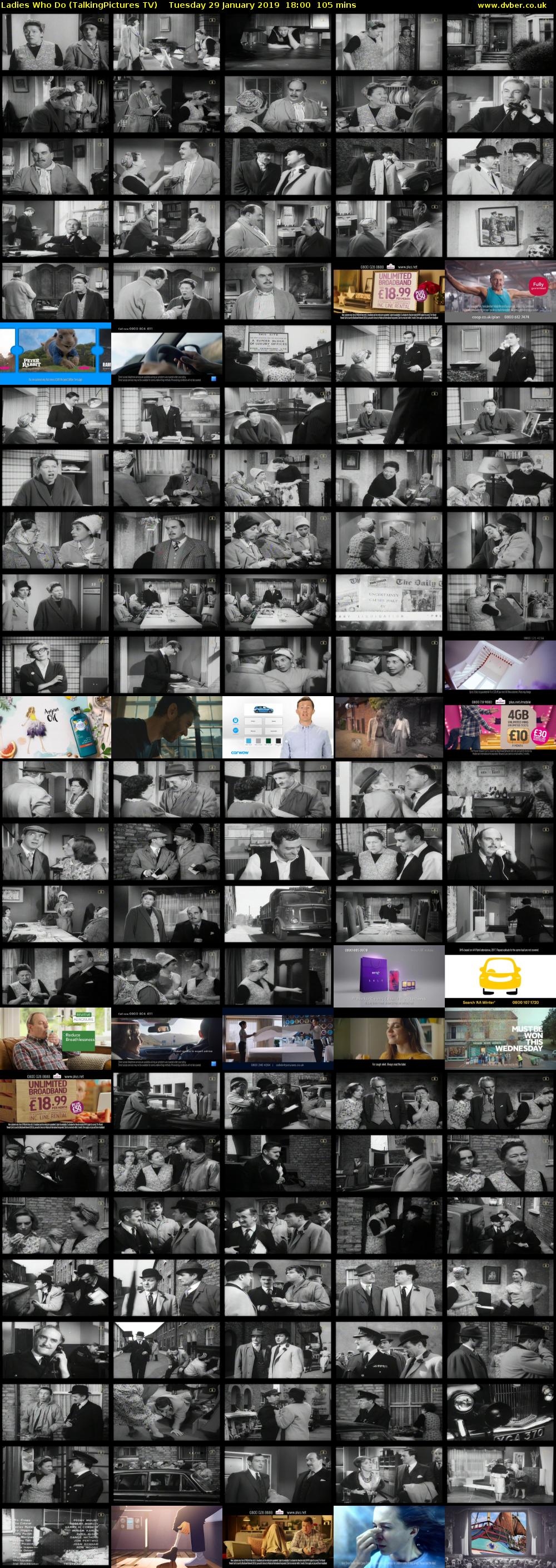 Ladies Who Do (TalkingPictures TV) Tuesday 29 January 2019 18:00 - 19:45