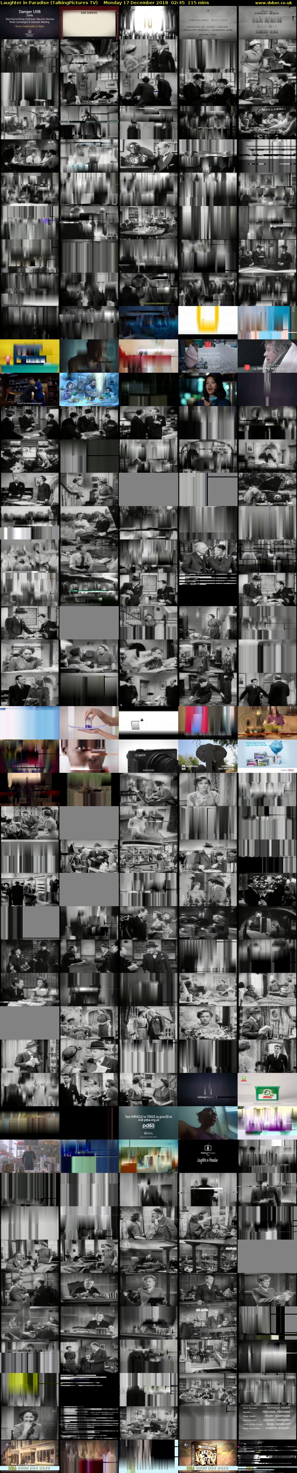 Laughter in Paradise (TalkingPictures TV) Monday 17 December 2018 02:45 - 04:40