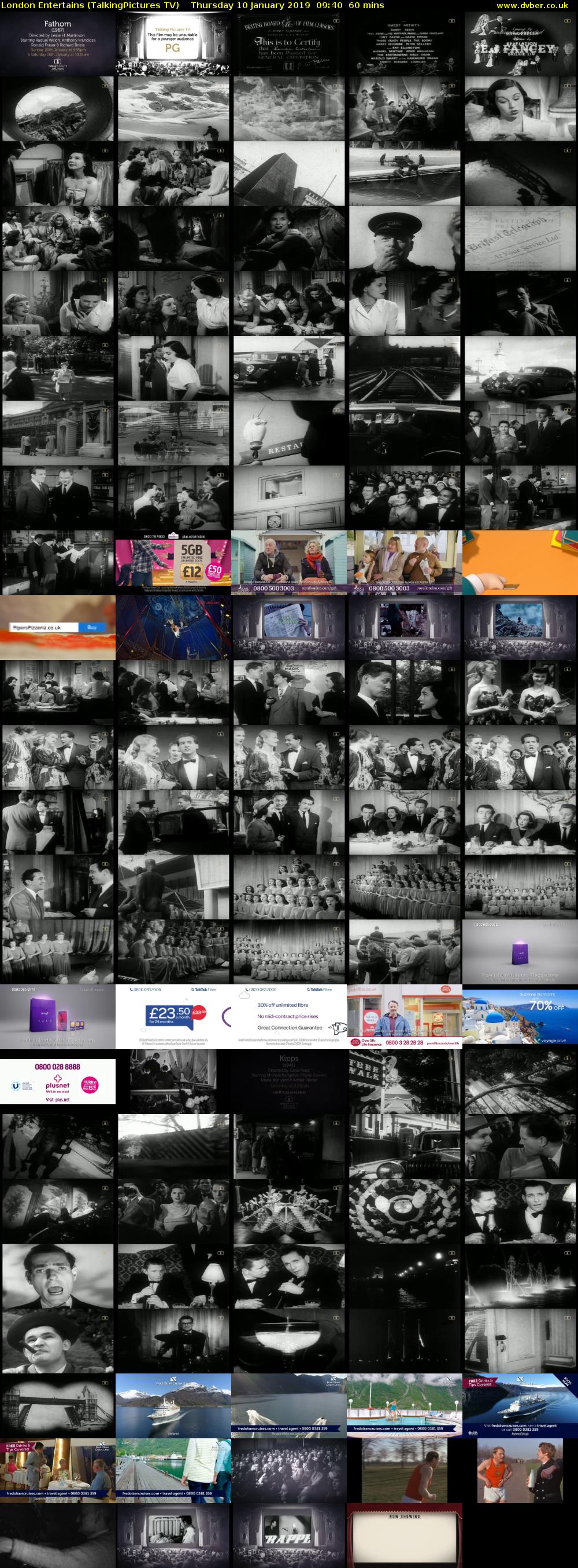 London Entertains (TalkingPictures TV) Thursday 10 January 2019 09:40 - 10:40