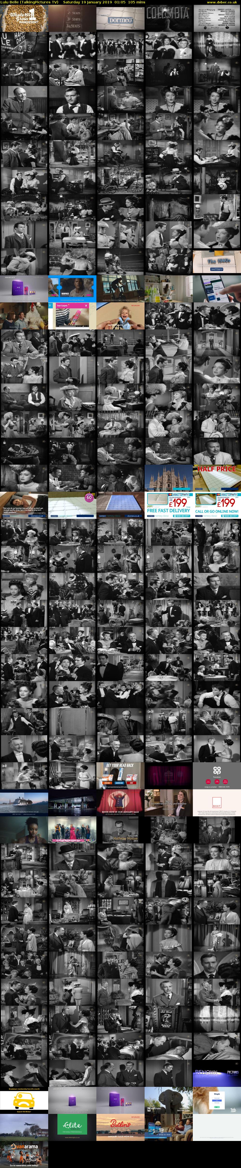 Lulu Belle (TalkingPictures TV) Saturday 19 January 2019 01:05 - 02:50