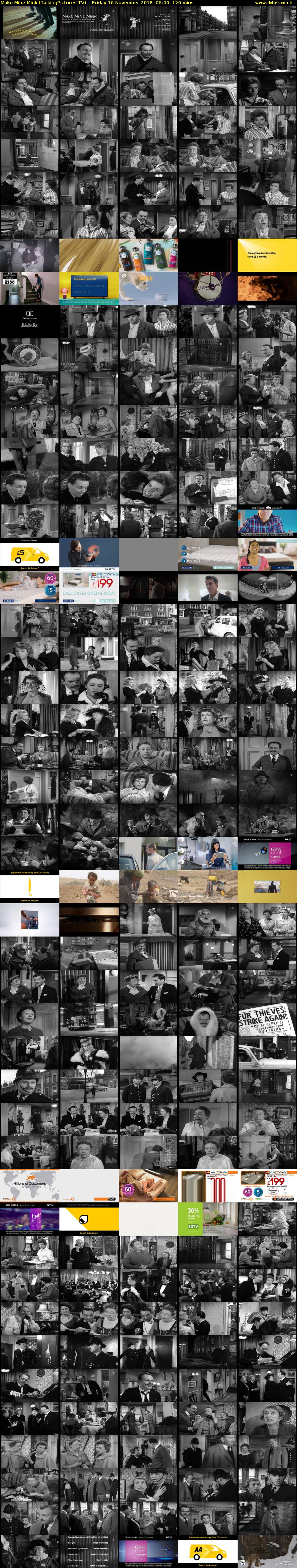 Make Mine Mink (TalkingPictures TV) Friday 16 November 2018 06:00 - 08:00