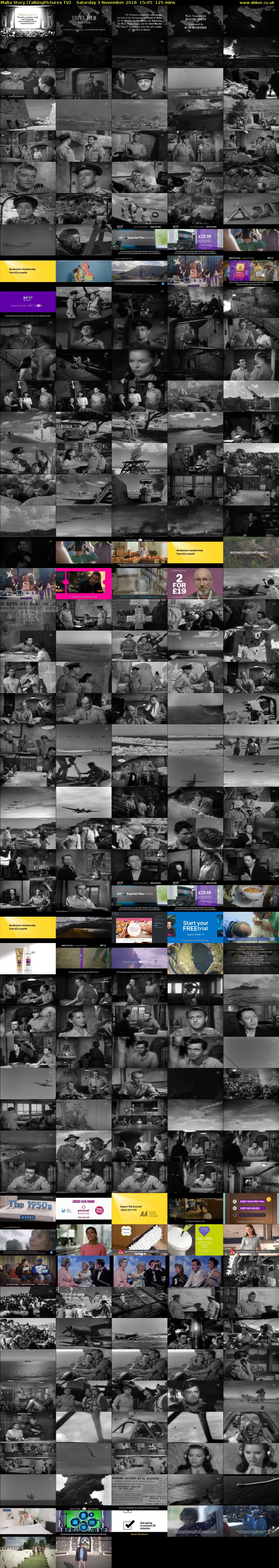 Malta Story (TalkingPictures TV) Saturday 3 November 2018 15:05 - 17:10