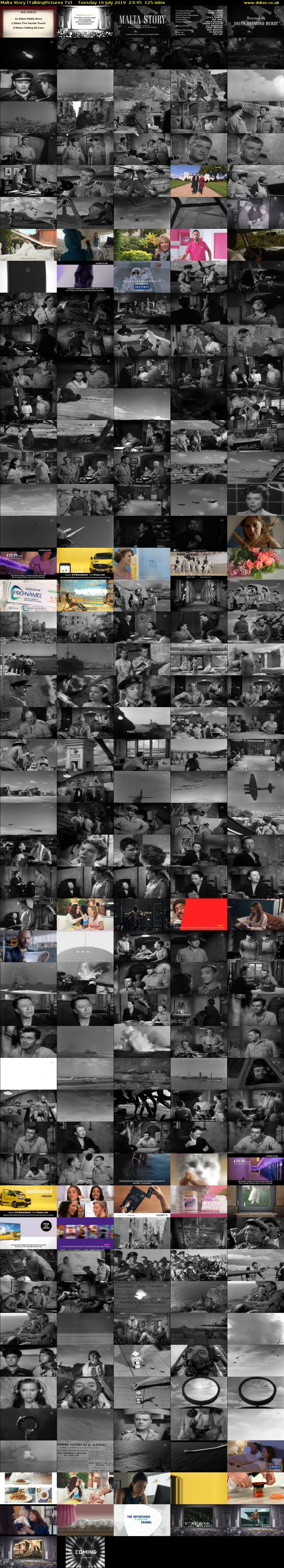 Malta Story (TalkingPictures TV) Tuesday 16 July 2019 23:45 - 01:50