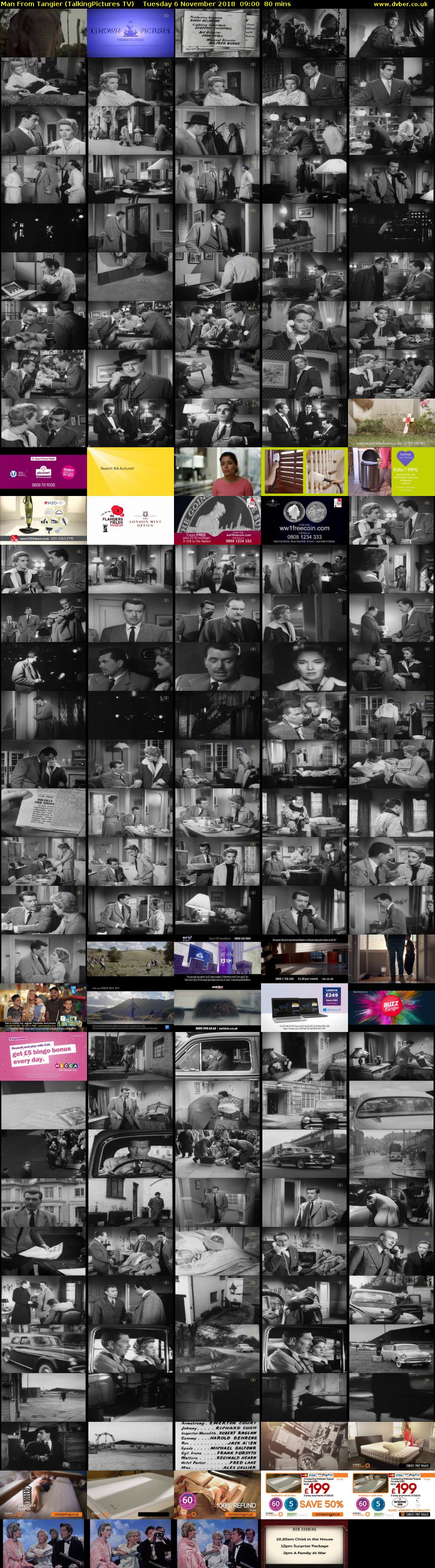 Man From Tangier (TalkingPictures TV) Tuesday 6 November 2018 09:00 - 10:20