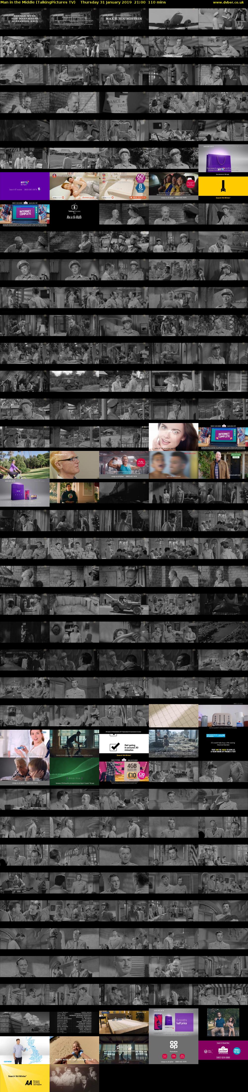 Man in the Middle (TalkingPictures TV) Thursday 31 January 2019 21:00 - 22:50