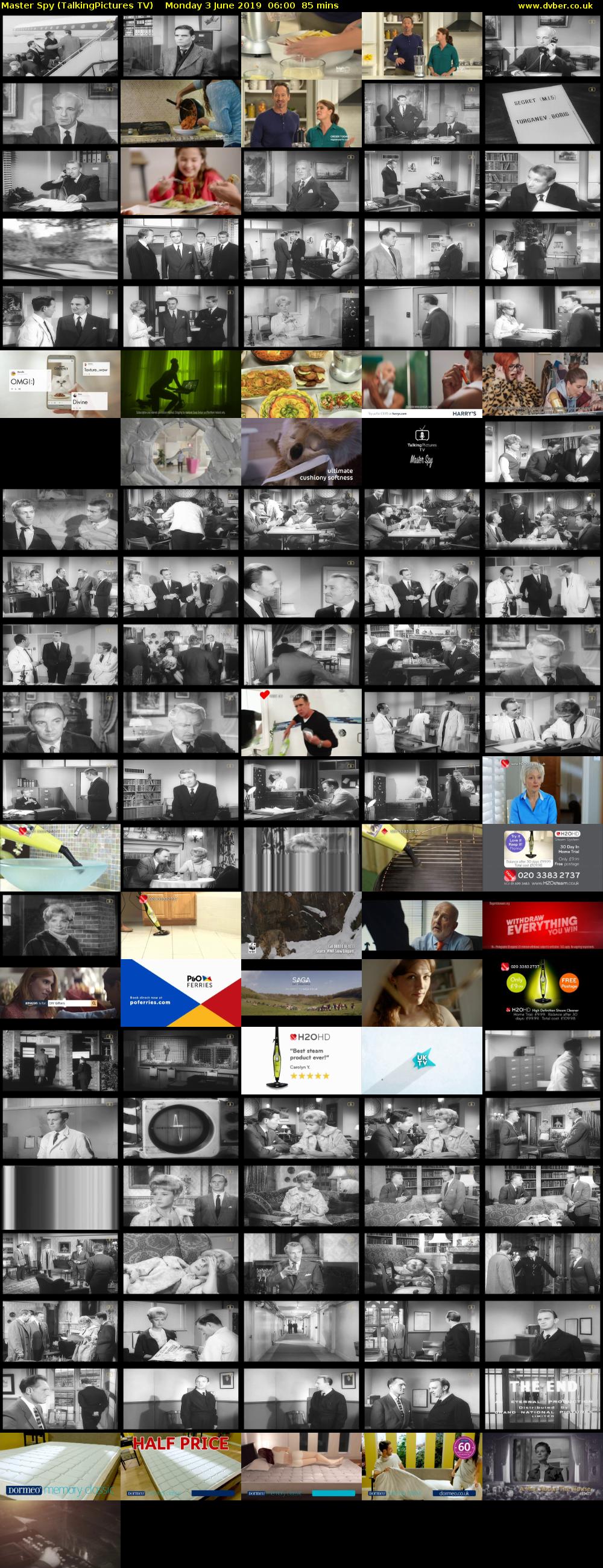 Master Spy (TalkingPictures TV) Monday 3 June 2019 06:00 - 07:25