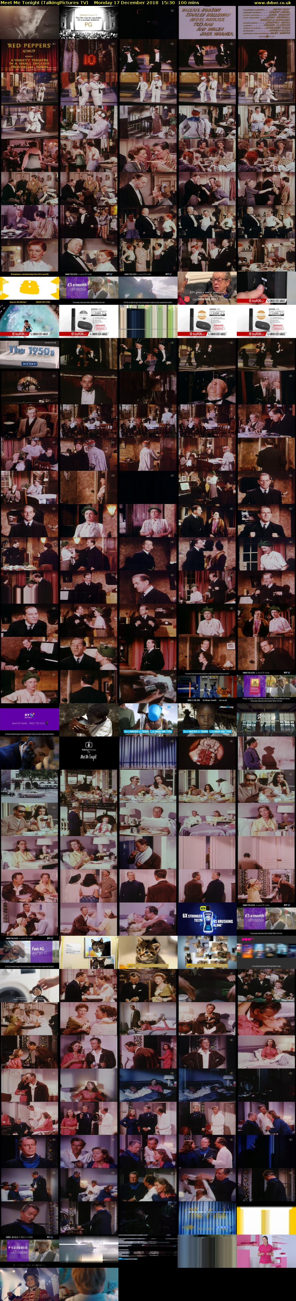 Meet Me Tonight (TalkingPictures TV) Monday 17 December 2018 15:30 - 17:10