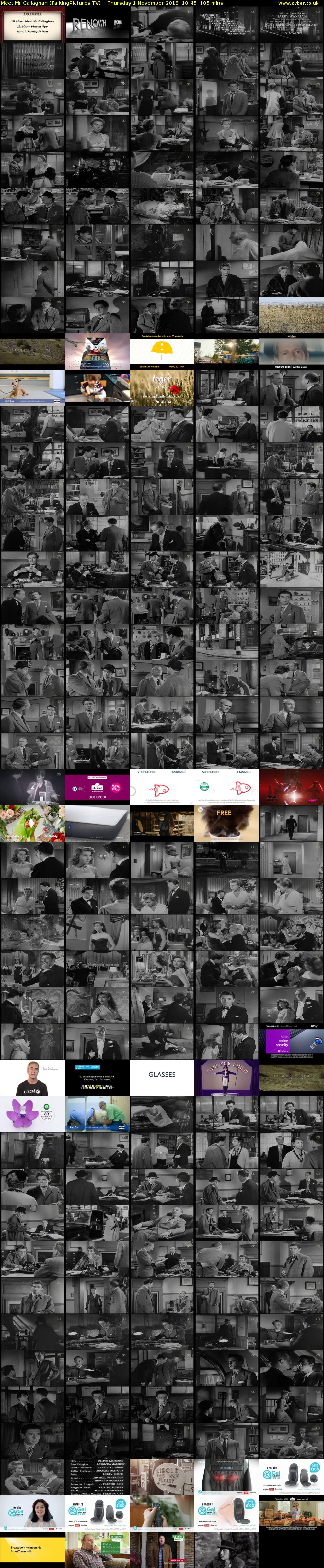 Meet Mr Callaghan (TalkingPictures TV) Thursday 1 November 2018 10:45 - 12:30