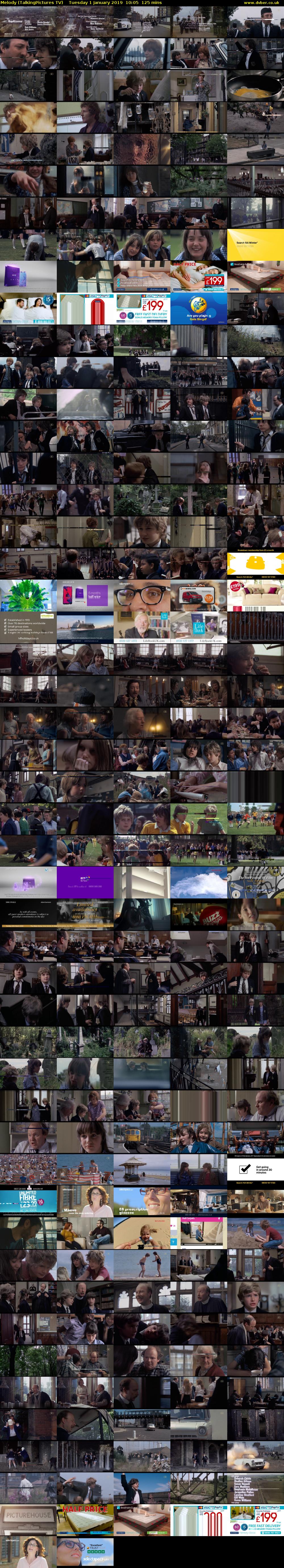 Melody (TalkingPictures TV) Tuesday 1 January 2019 10:05 - 12:10