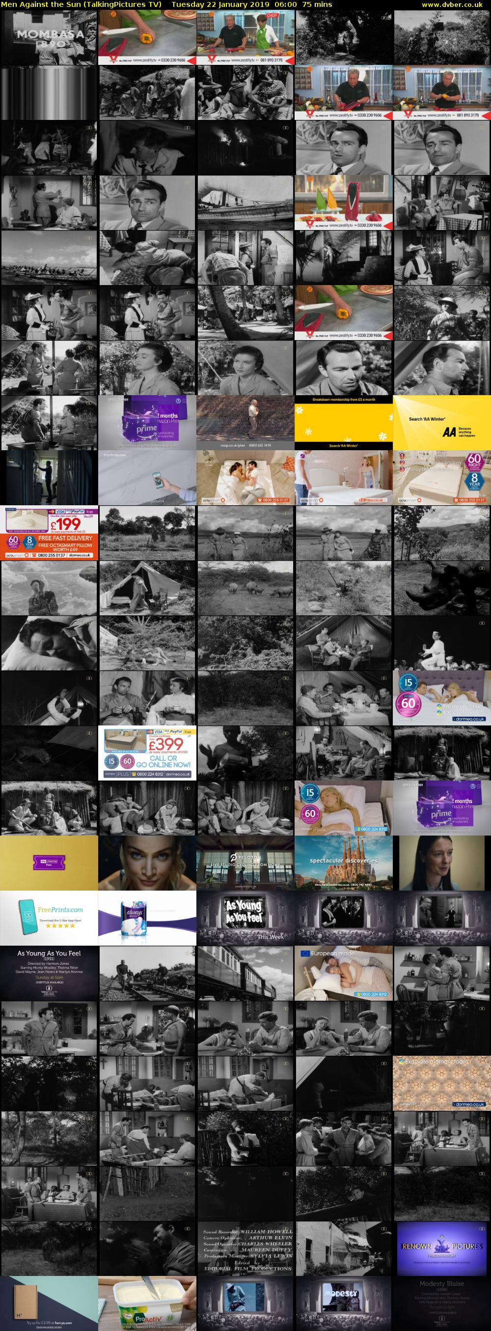 Men Against the Sun (TalkingPictures TV) Tuesday 22 January 2019 06:00 - 07:15