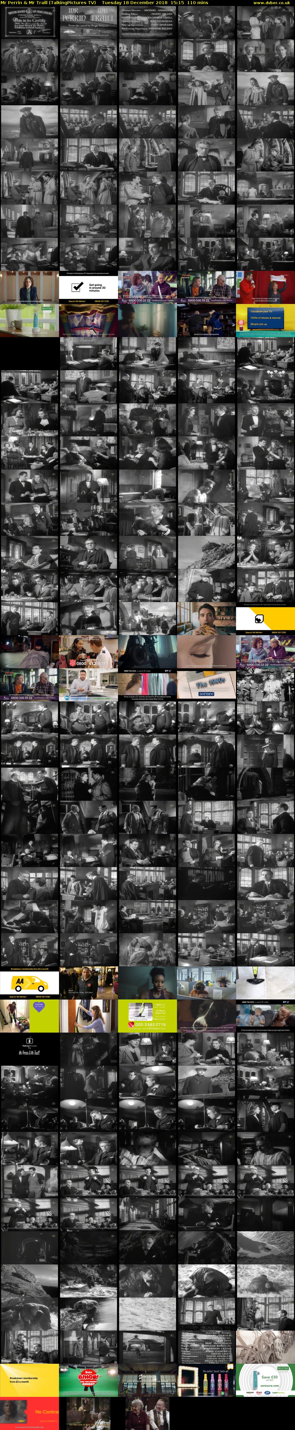 Mr Perrin & Mr Traill (TalkingPictures TV) Tuesday 18 December 2018 15:15 - 17:05