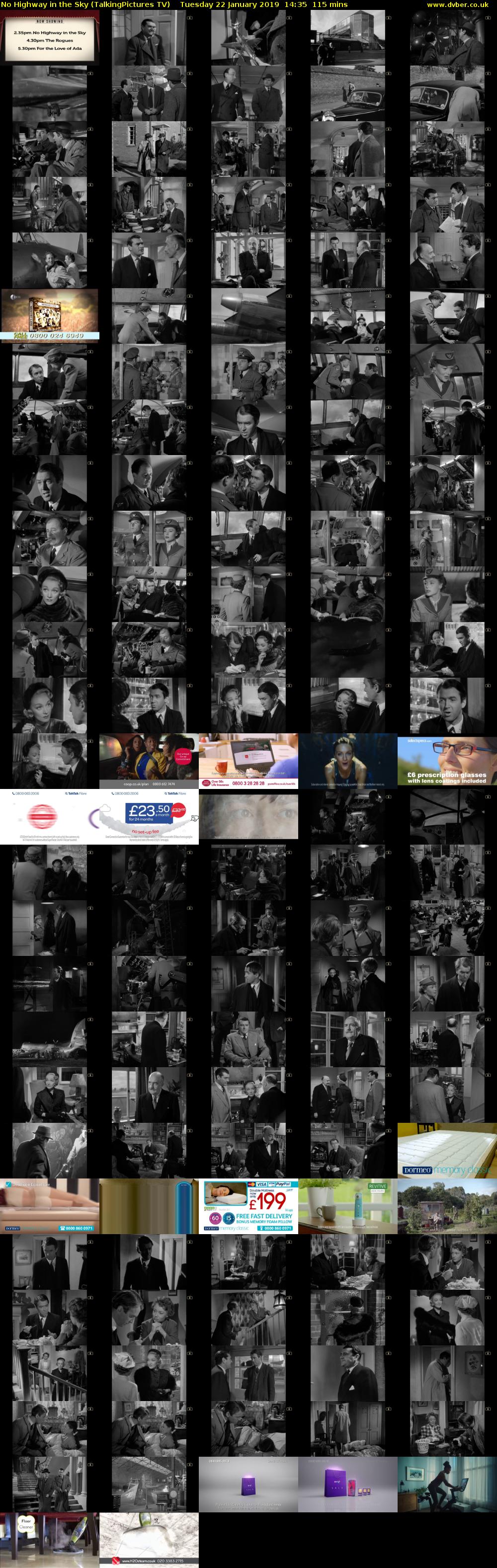 No Highway in the Sky (TalkingPictures TV) Tuesday 22 January 2019 14:35 - 16:30