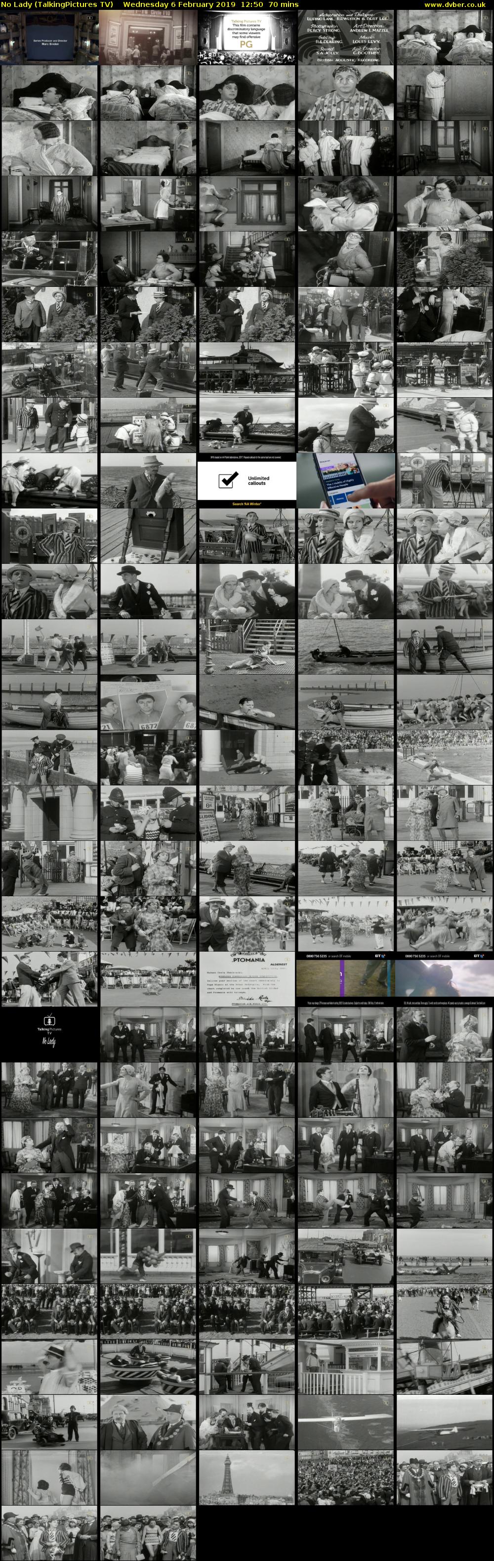 No Lady (TalkingPictures TV) Wednesday 6 February 2019 12:50 - 14:00