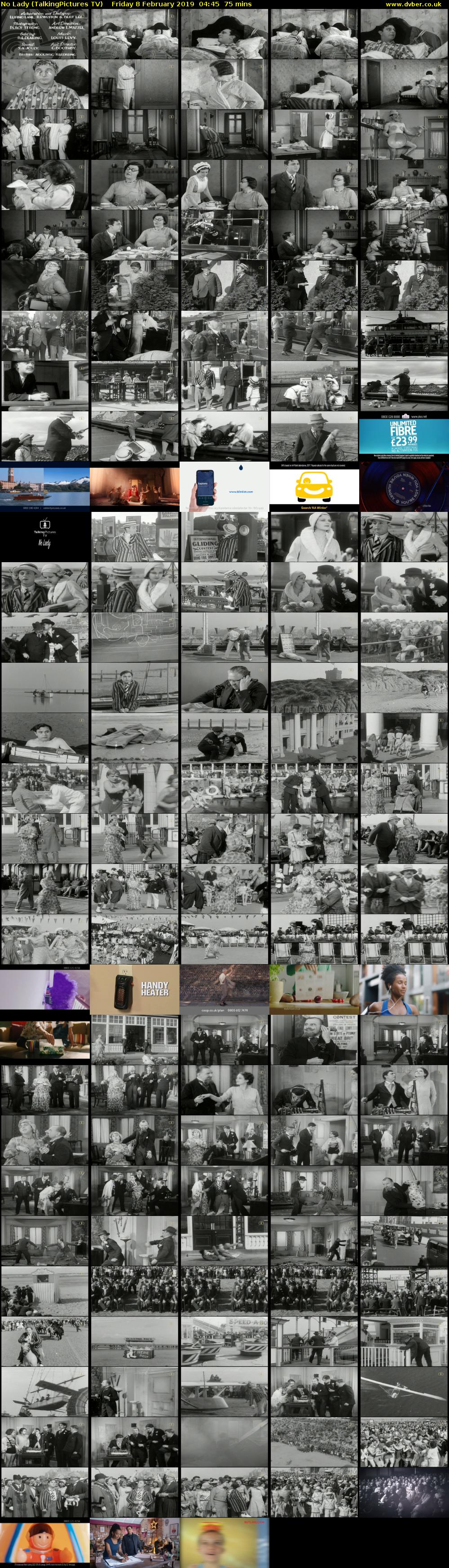 No Lady (TalkingPictures TV) Friday 8 February 2019 04:45 - 06:00