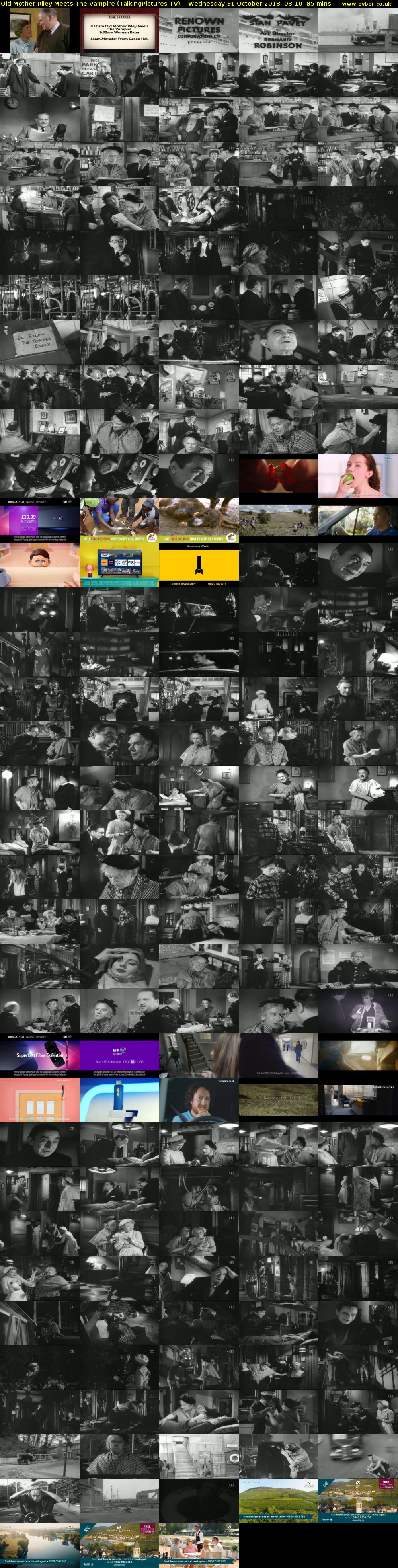 Old Mother Riley Meets The Vampire (TalkingPictures TV) Wednesday 31 October 2018 08:10 - 09:35